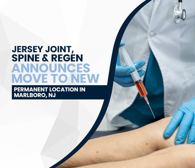 Jersey Joint, Spine & Regen Announces Move to New Permanent Location in Marlboro, NJ